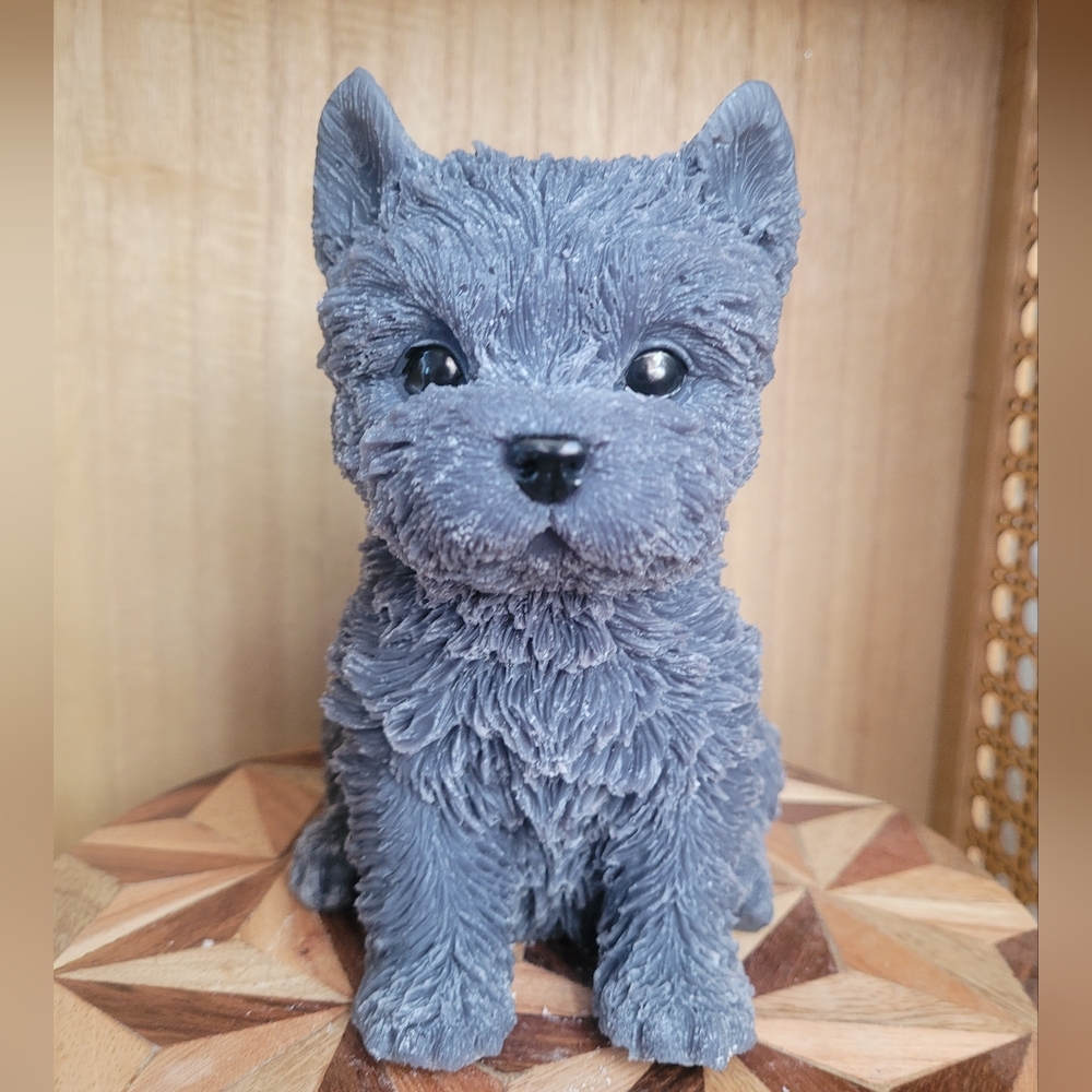 Puppy Wickless Handmade Candle